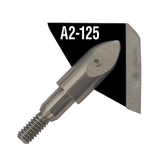 A2 Broadheads Stainless Steel 3 pack