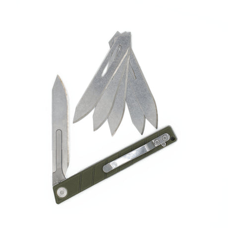 The Rebel-Replaceable Razor Blade Hunting Knife - Liberty Game Calls 